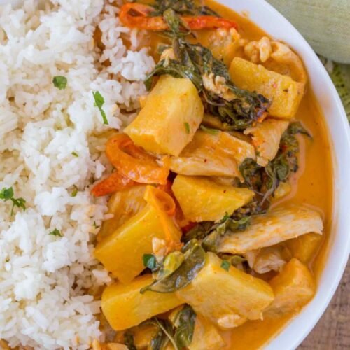 Coconut Curry Chicken with Pineapple