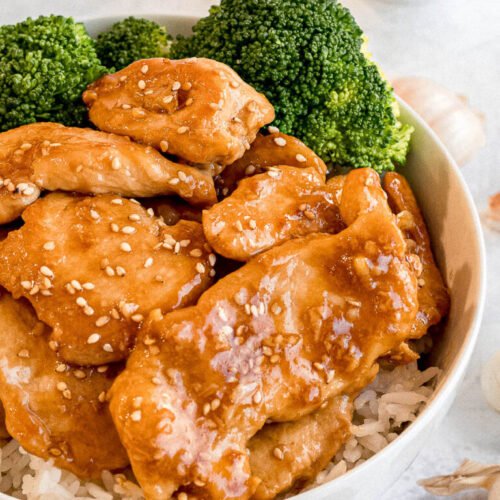 Honey Garlic Chicken Stir-Fry