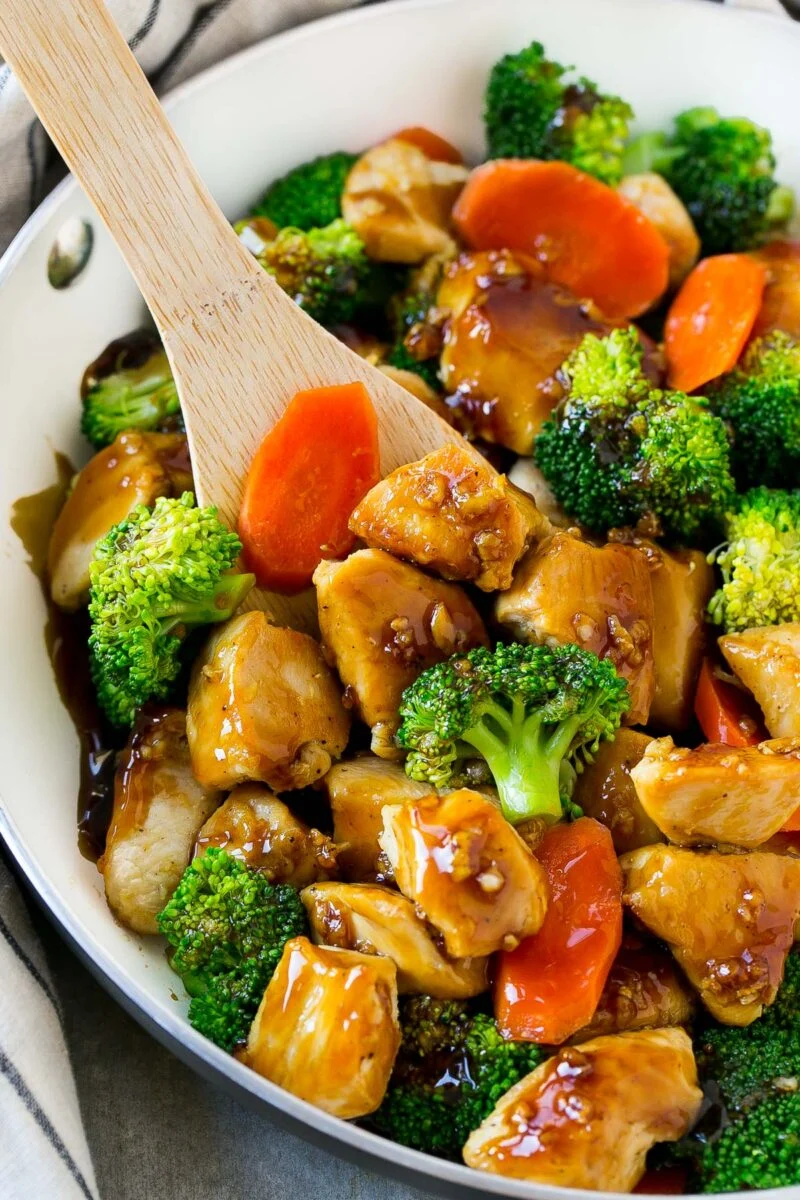 Honey Garlic Chicken Stir-Fry